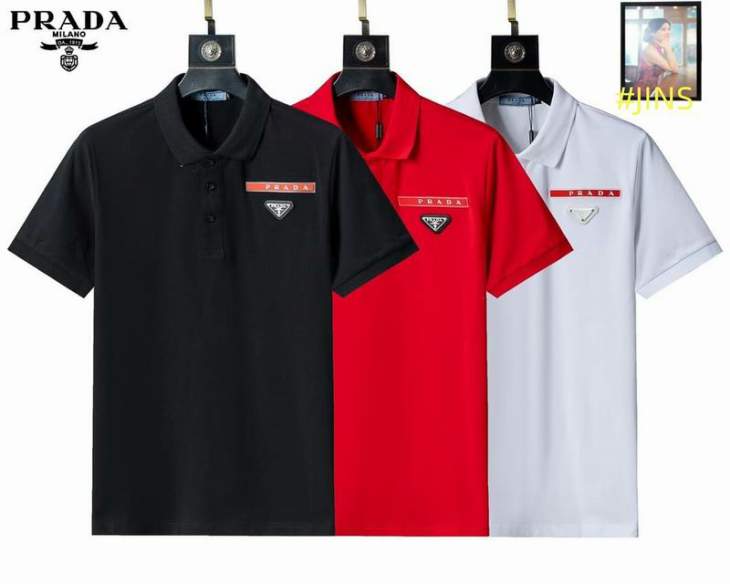 Picture of Prada Polo Shirts Short _SKUPradaM-3XL12yr13225824